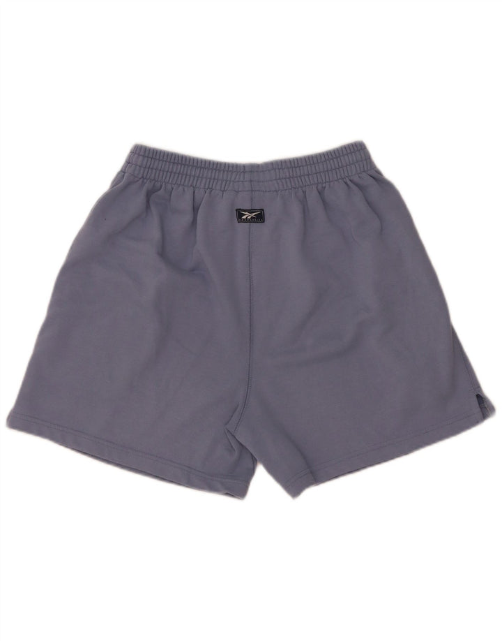 Reebok Sportsshorts til kvinder UK 10 Small Blue Polyester