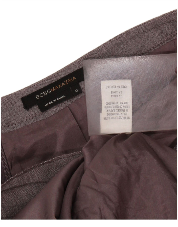 BCBGMAXAZRIA Trompetnederdel til kvinder US 0 XS W28 Grå polyester