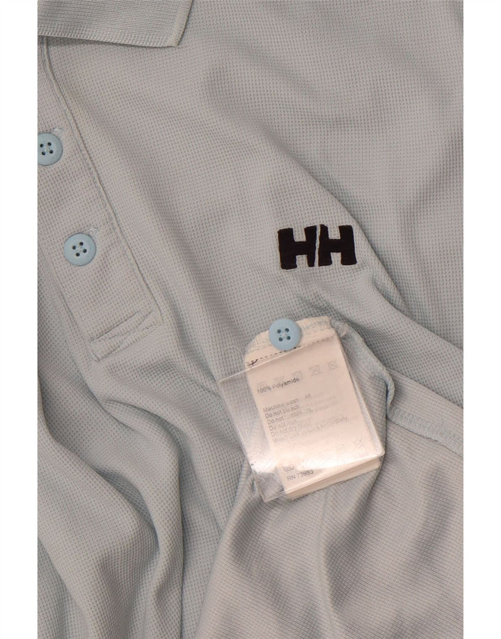 HELLY HANSEN Herre poloshirt Stor blå polyamid