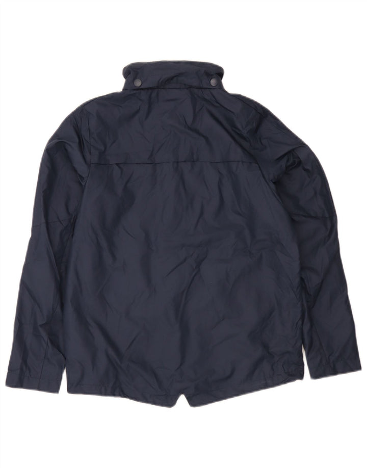 Nike drenge grafisk regnjakke 12-13 år Stor marineblå polyester