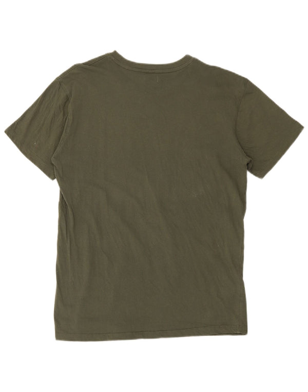 Avirex Boys Grafisk T-Shirt Top 15-16 år XL Khaki