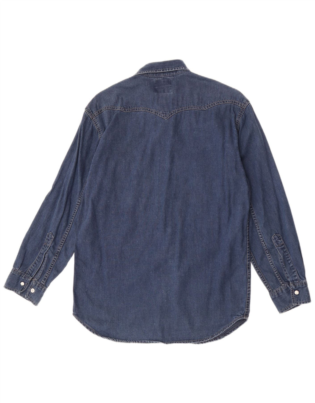 Levi's Denimskjorte til mænd, lille blå bomuld