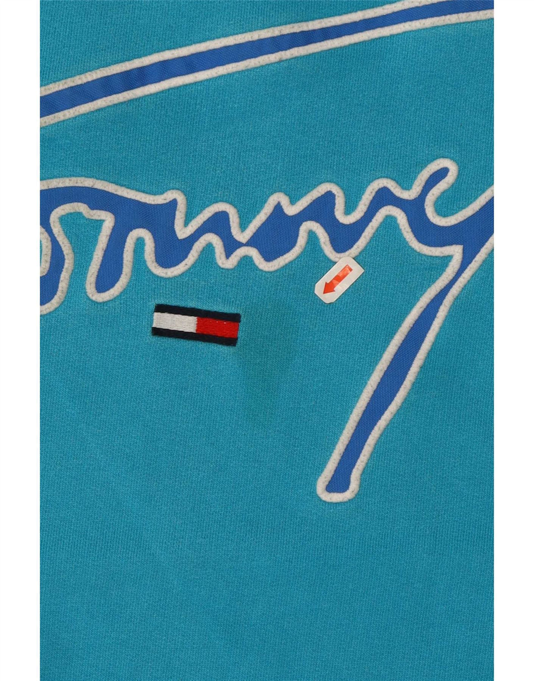 Tommy Hilfiger Herre Grafisk Sweatshirt Jumper Lille Blå Bomuld