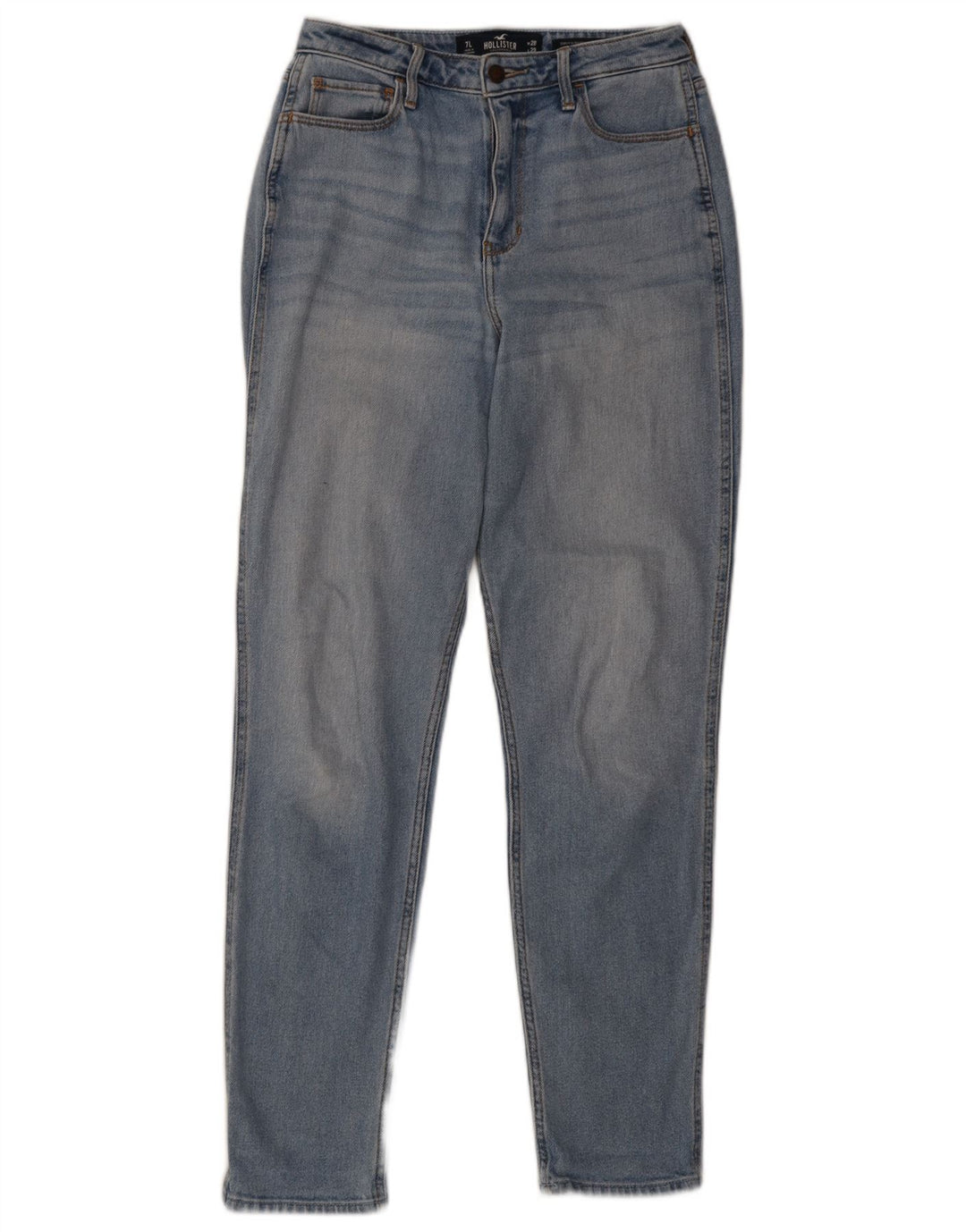 Hollister Dame Slim Jeans US 7 Medium W28 L29 Blå Bomuld