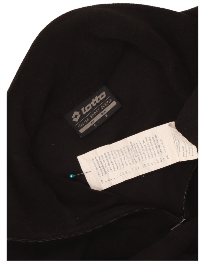 Lotto Dame Fleece Jumper med lynlås DK 10 Lille sort polyester