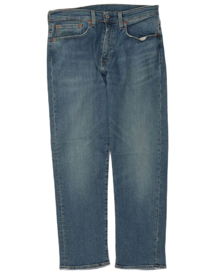 Levi's Herre 502 tilspidsede jeans W31 L28 blå bomuld