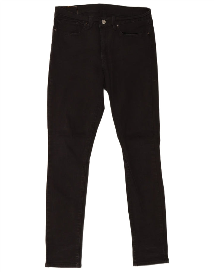 Levi's skinny jeans til kvinder W30 L32 sort bomuld