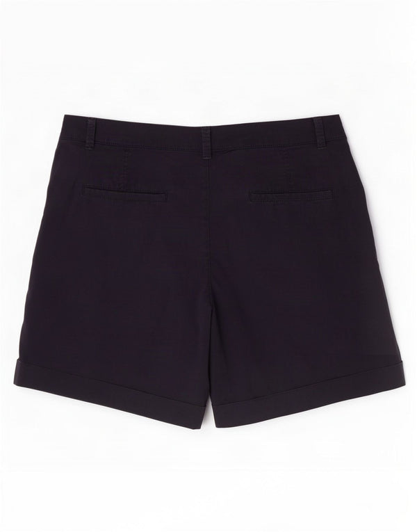 Massimo Dutti Dame Chino Shorts EU 38 Small W28 Navy Blue