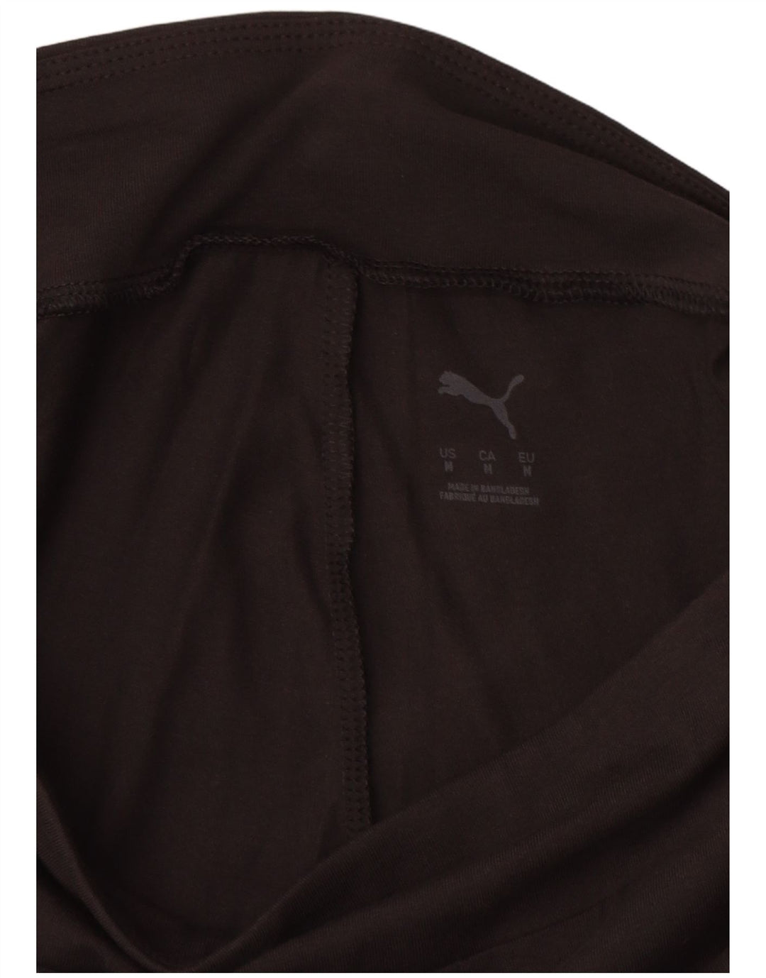 PUMA Grafiske Leggings til kvinder UK 12 Medium Sort Bomuld
