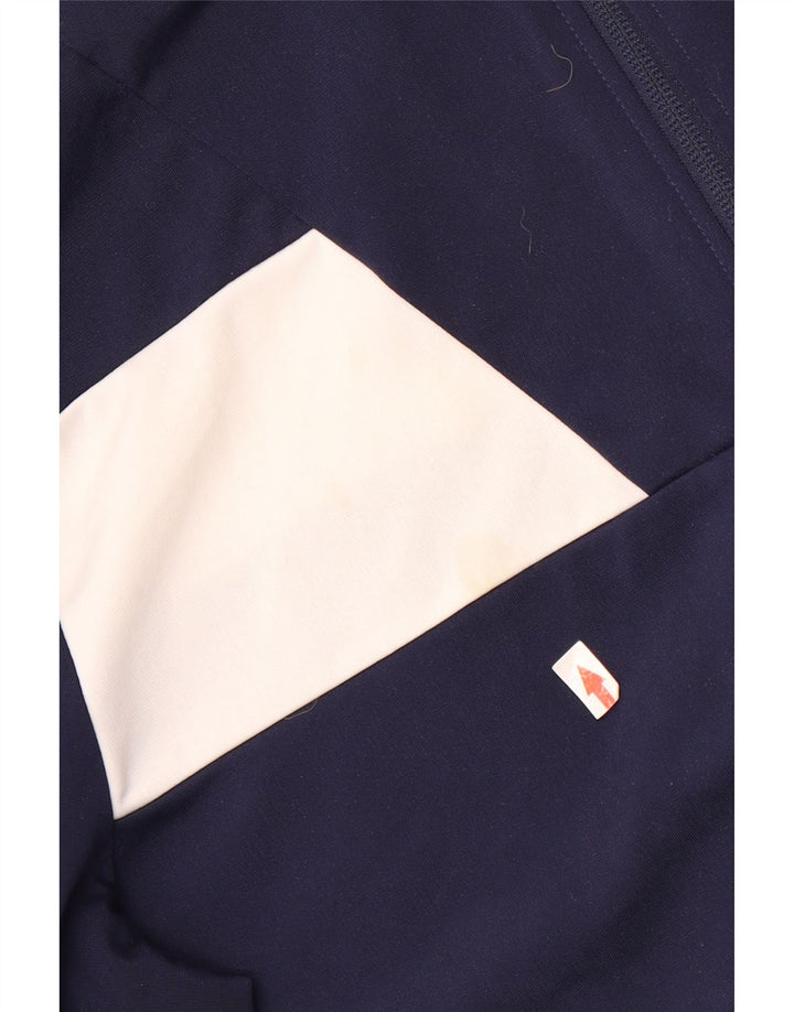 Puma Træningsdragt til mænd Topjakke Stor marineblå Colourblock Polyester