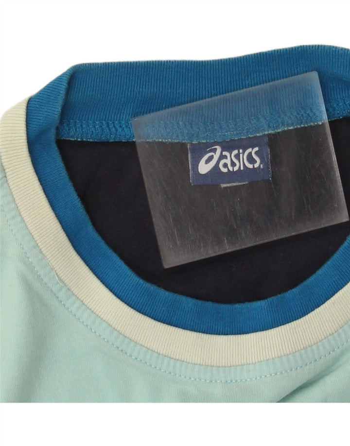 Asics Herre grafisk T-shirt Top Medium Turkis
