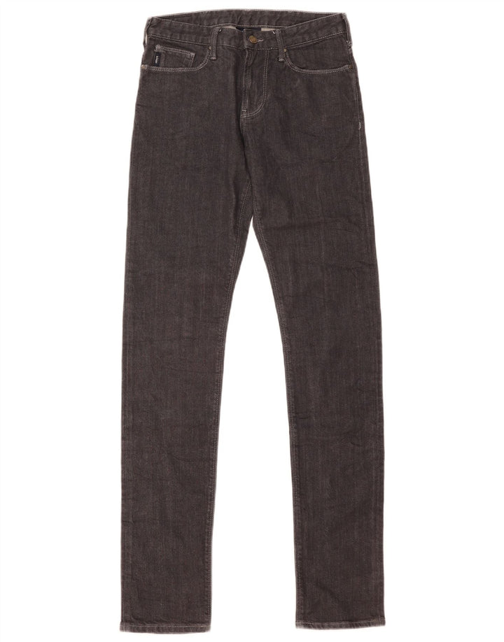 Armani Dame Skinny Jeans W28 L34 Grå Bomuld