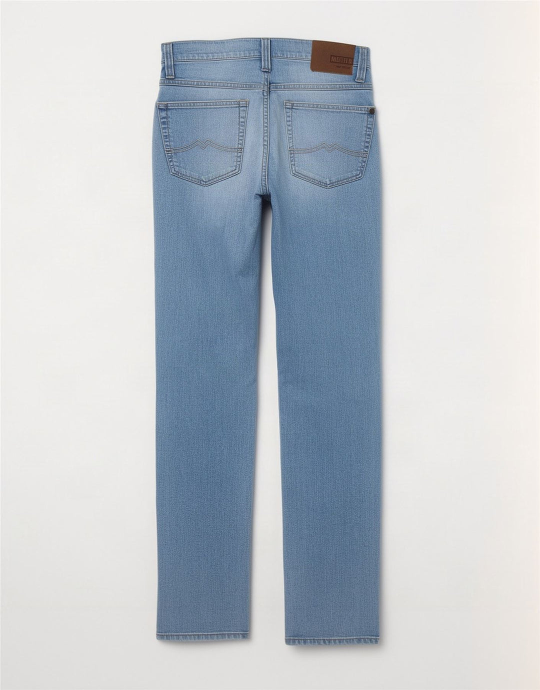 Mustang Herre Tramper Straight Jeans W33 L34 Blå Bomuld