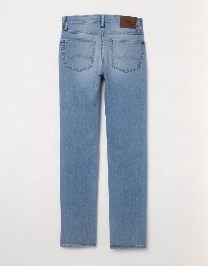Mustang Herre Tramper Straight Jeans W33 L34 Blå Bomuld