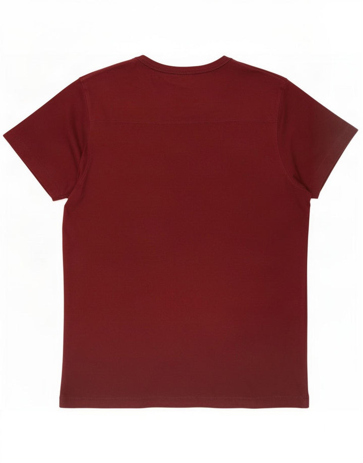 French Connection Herre T-shirt Top Stor rødbrun bomuld