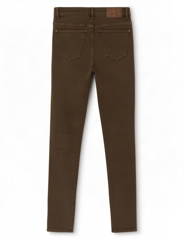 Zara Womens Trafaluc Skinny Jeans EU 36 XS W26 L27 Khaki Cotton