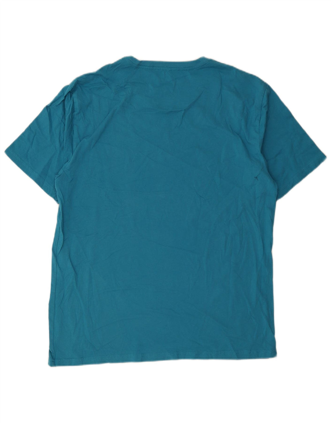 Hurley Herre Grafisk T-Shirt Top Stor Blå Bomuld