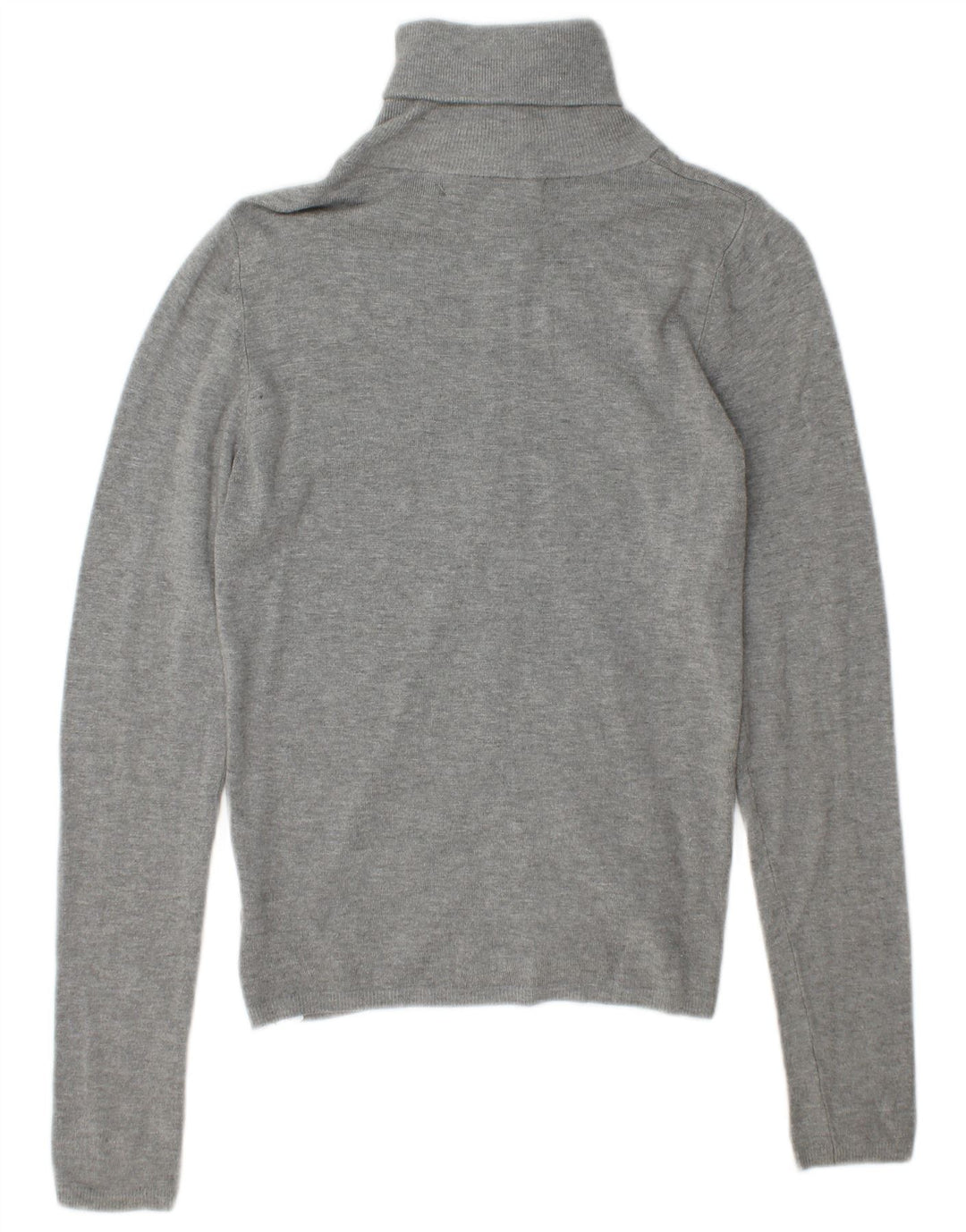 Zara Dame Cardigan Sweater UK 12 Medium Grey Rayon
