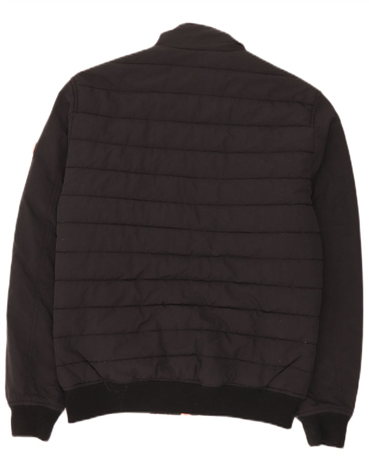 Superdry Polstret Herrejakke UK 38 Medium Sort Nylon