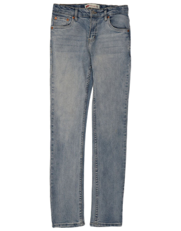 Levi's Boys 512 Tapered Slim Jeans 13-14 år W28 L30 Blå Bomuld