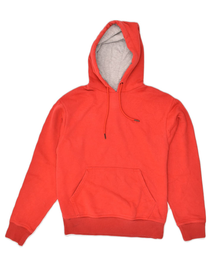 CHAMPION Mens Hoodie Jumper Small Red Cotton | Vintage Champion | Thrift | Second-Hand Champion | Used Clothing | Messina Hembry 