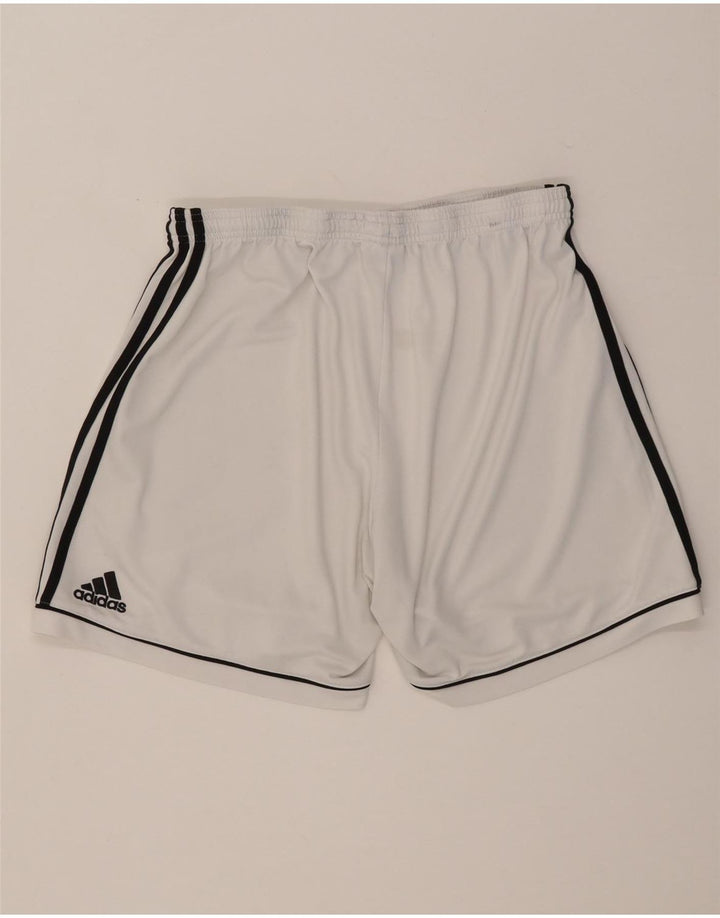Adidas Sportsshorts til mænd store hvide polyester