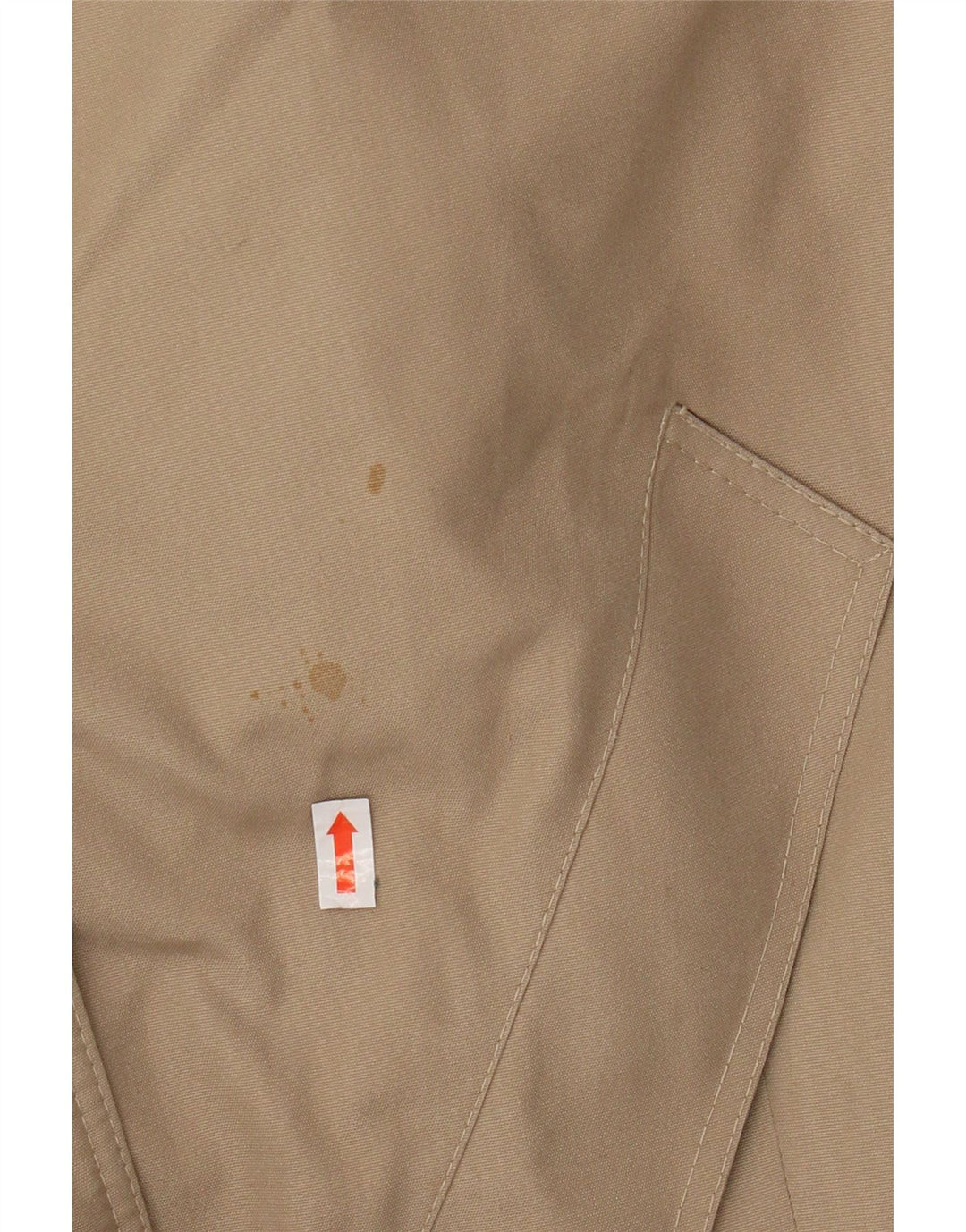 Vintage kvinders trenchcoat UK 12 Medium Beige Syntetisk