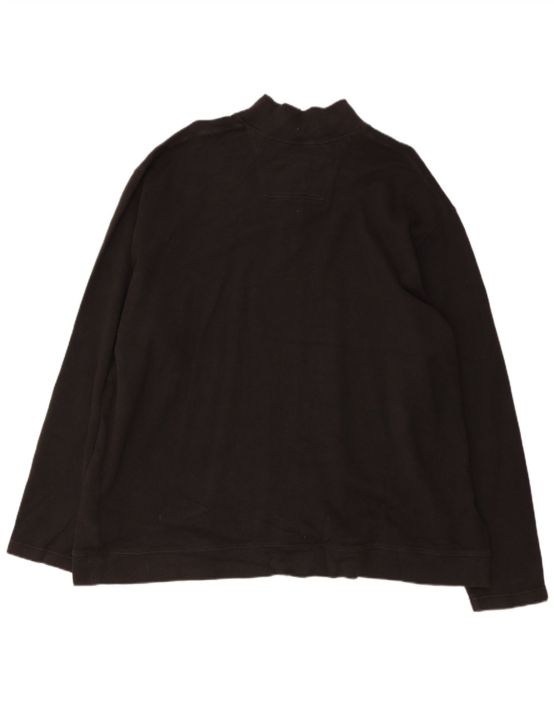 EDDIE BAUER Sweatshirt med lynlås til mænd XL sort bomuld