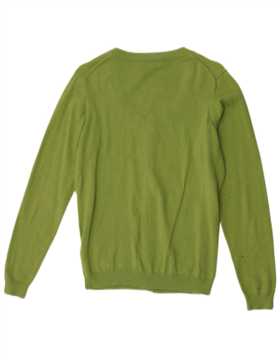 Boden Dame Cardigan Sweater UK 14 Medium Grøn Bomuld