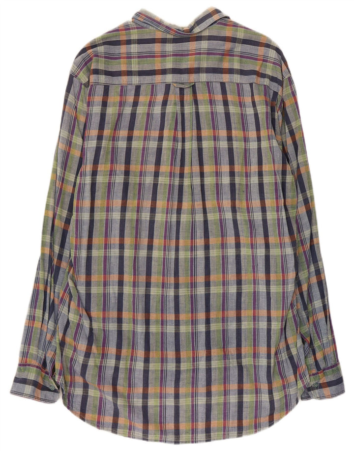 CERRUTI 1881 Herreskjorte Stor flerfarvet ternet