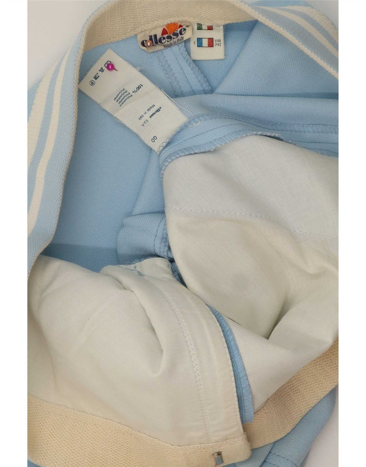 Ellesse Herre Casual Shorts IT 48 Medium W32 Blå Stribet Polyester