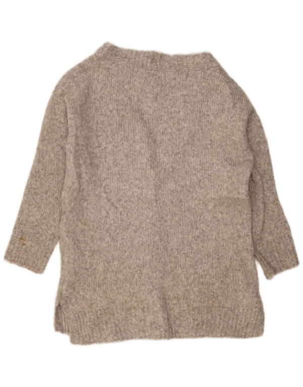 Zara Pige Cardigan Sweater 8-9 år Grå Flecked