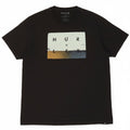 Hurley Herre Grafisk T-Shirt Top XL Sort Bomuld