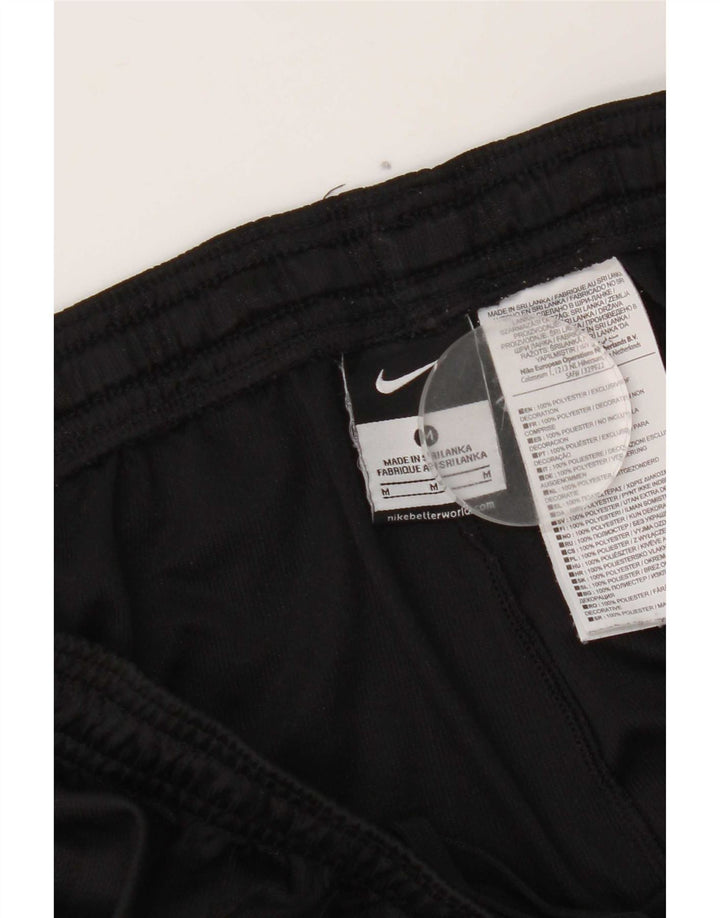 Nike Sportshorts til mænd, medium sort nålestribet polyester