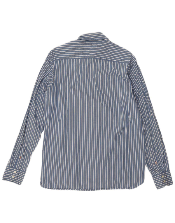 TOMMY HILFIGER Herreskjorte Medium Blue Pinstripe Bomuld