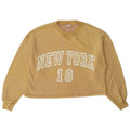 Zara Girls Graphic Oversized Sweatshirt Jumper 13-14 år Gul