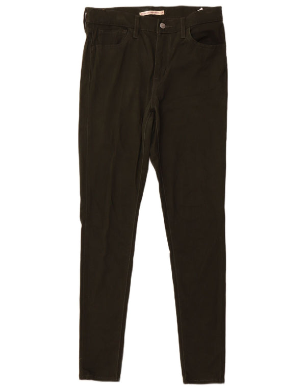 LEVI'S Dame 720 Super Skinny Casual Bukser med høj talje W28 L30 Khaki