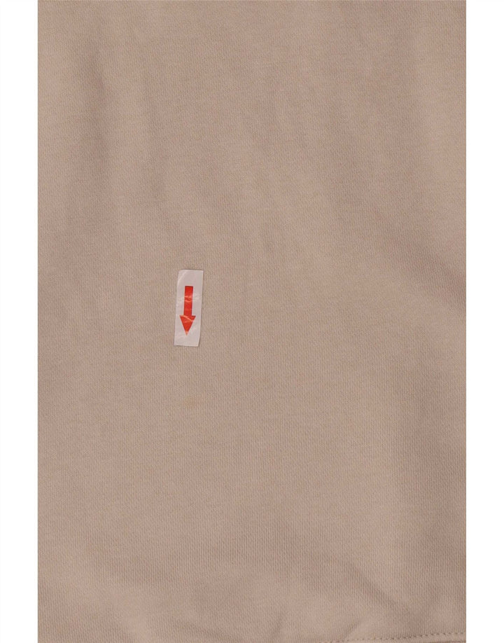 Nike Sweatshirt med lynlås til mænd Medium Off White Bomuld