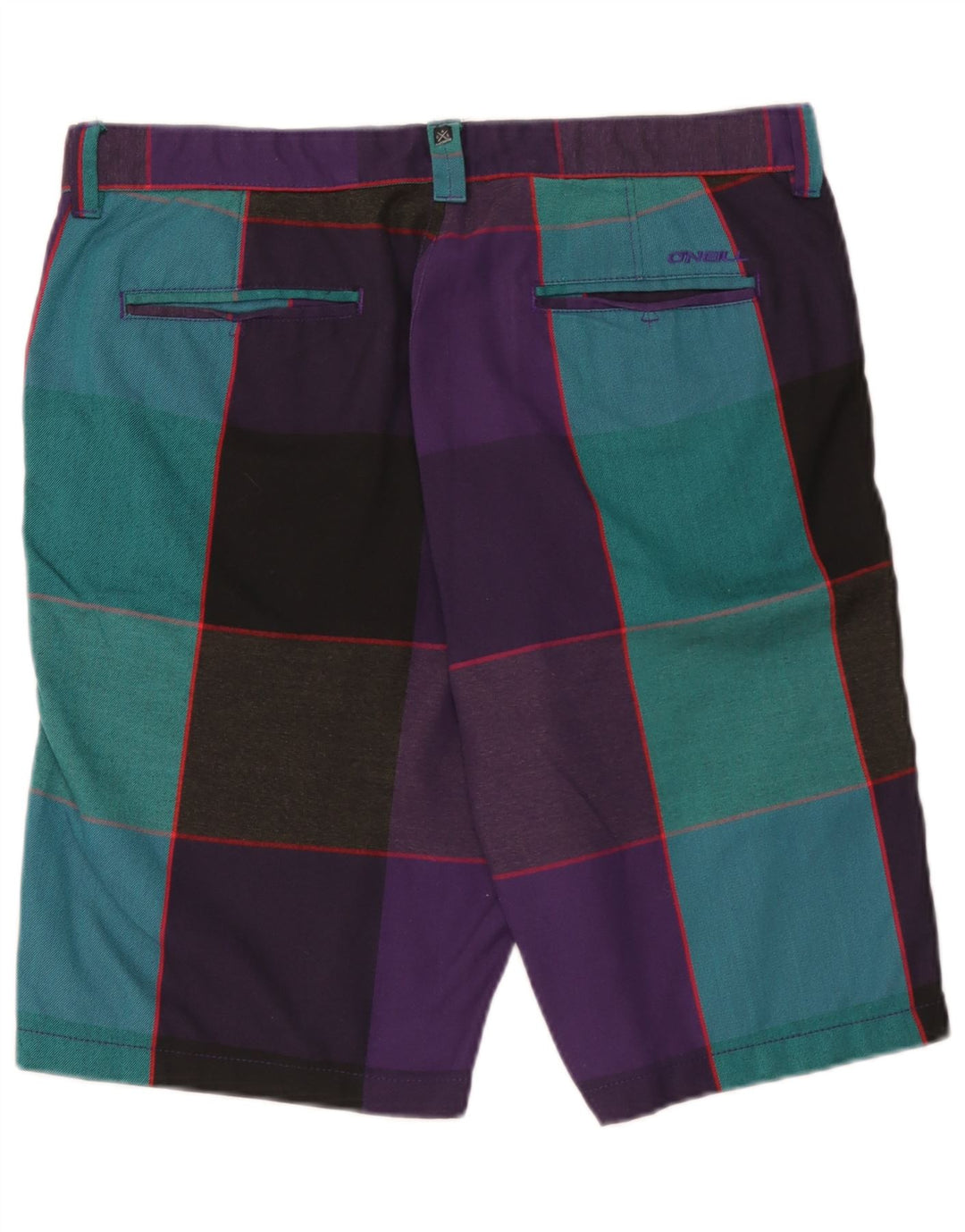 O'Neill Chino Shorts til mænd W34 Stor flerfarvet ternet polyester