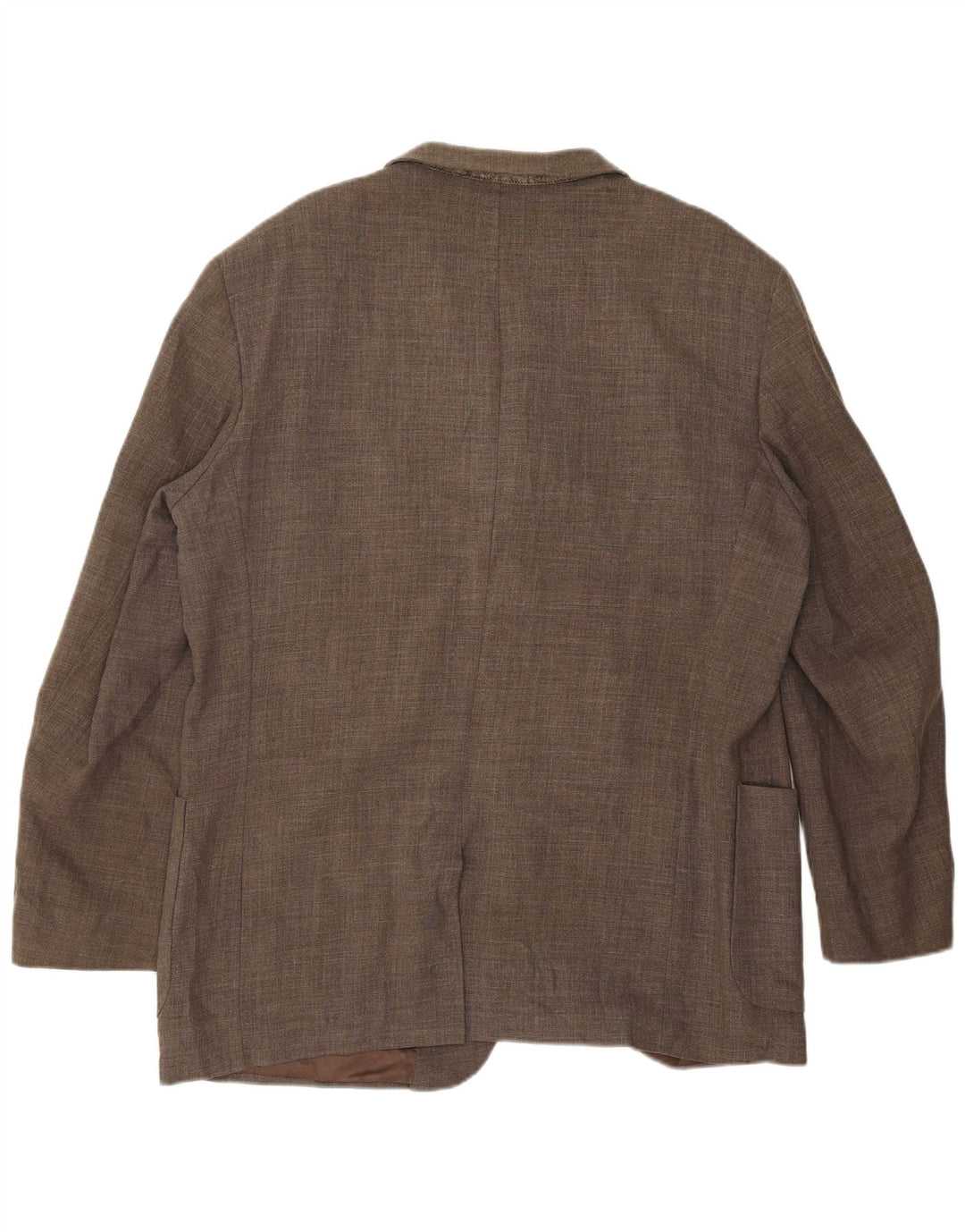 Massimo Dutti Herre 3-knaps blazerjakke EU 46 Lille grå uld