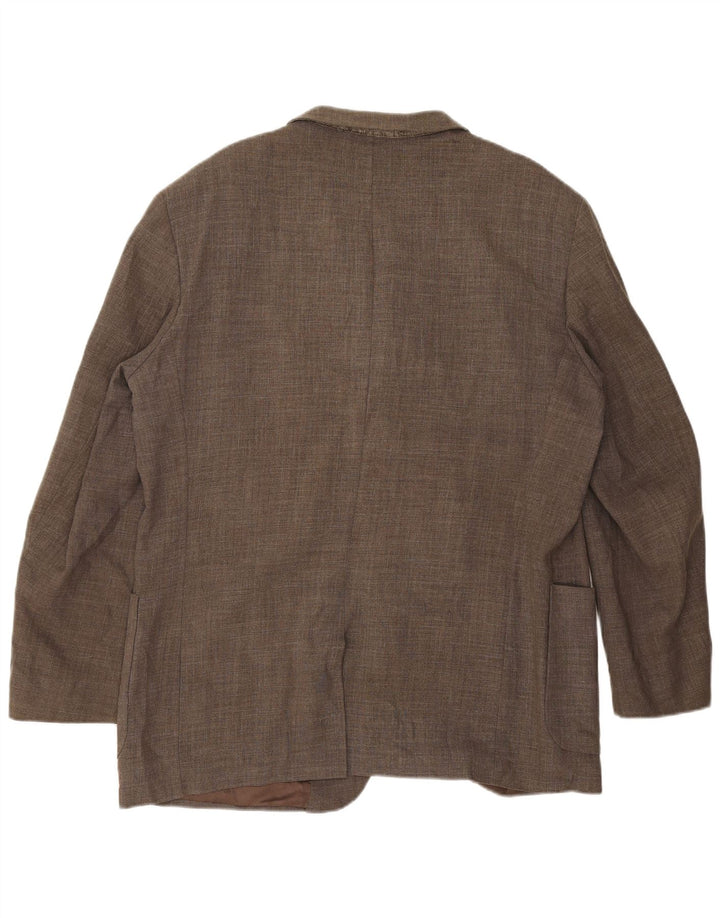 Massimo Dutti Herre 3-knaps blazerjakke EU 46 Lille grå uld