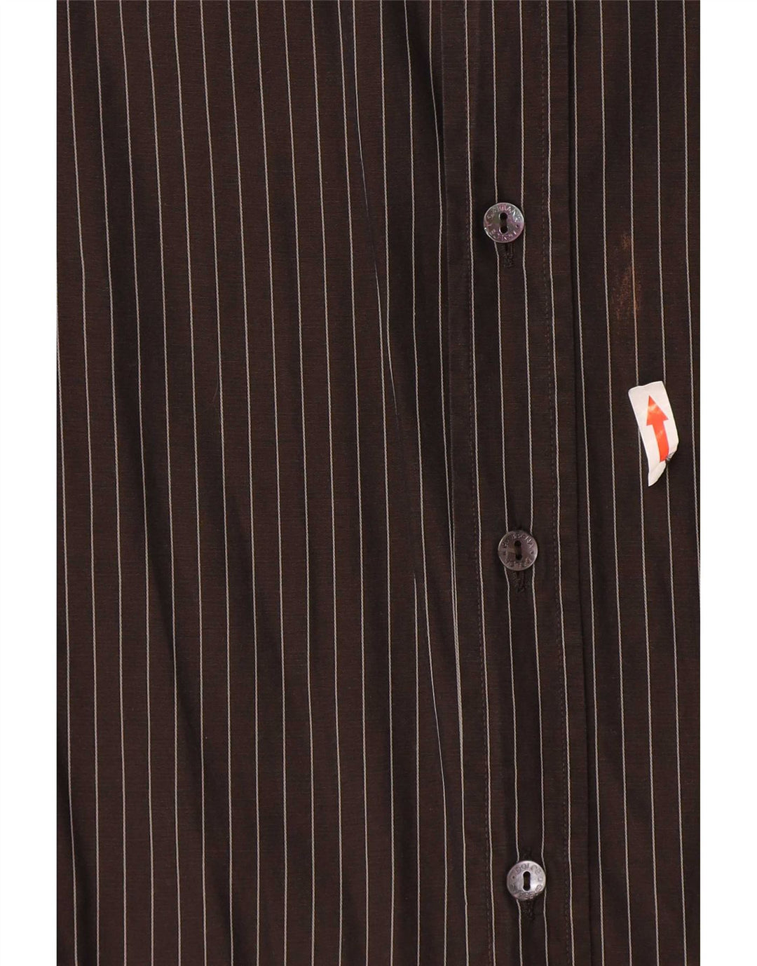 Dolce & Gabbana Herreskjorte Størrelse 40 15 1/2 Medium Sort Nålestribe