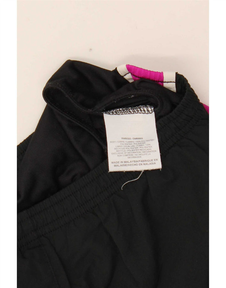 Nike sportsshorts til kvinder UK 14 Medium Sort Colourblock Polyester
