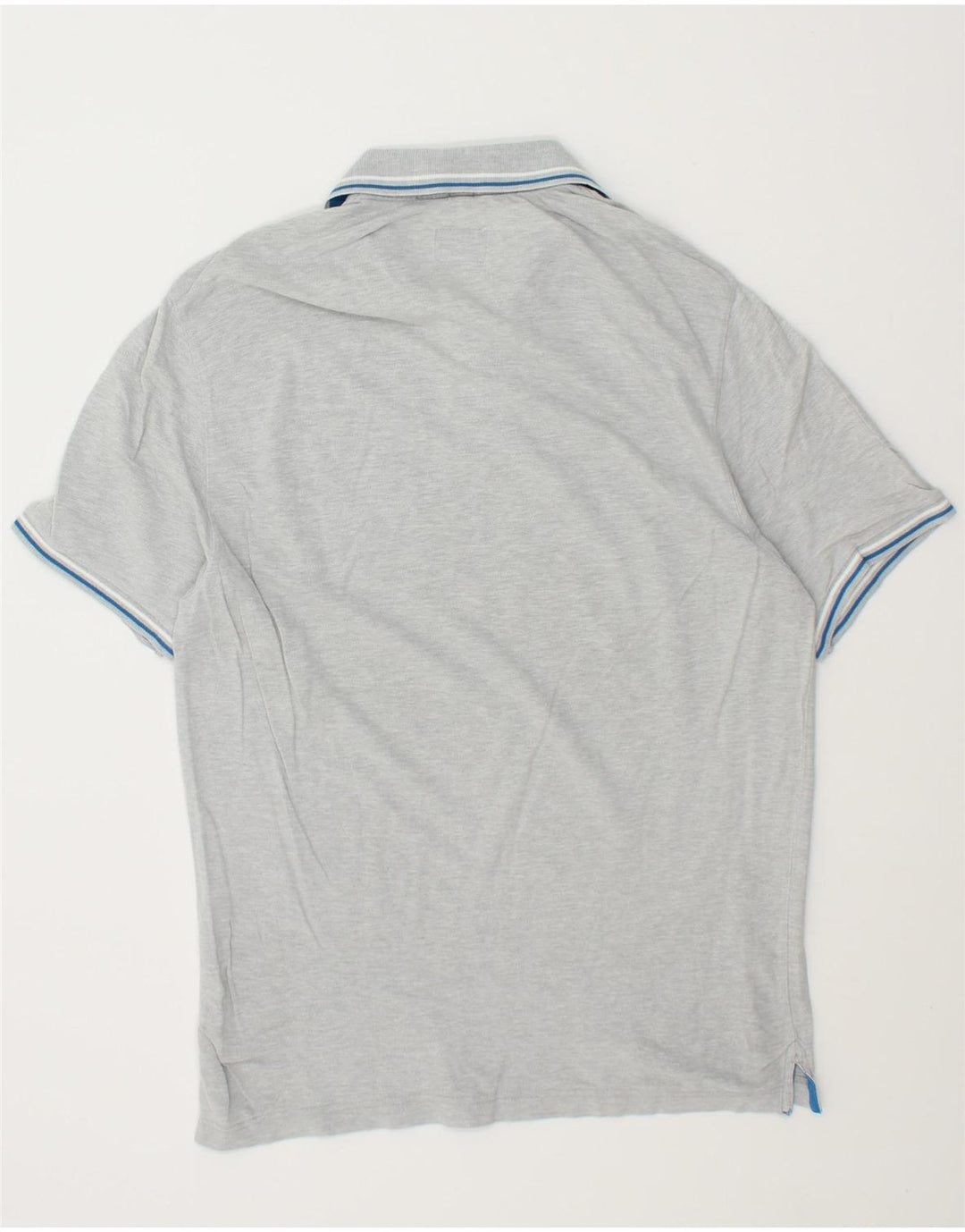 CHAMPION Mens Heritage Fit Polo Shirt Large Grey Cotton Vintage Champion and Second-Hand Champion from Messina Hembry 