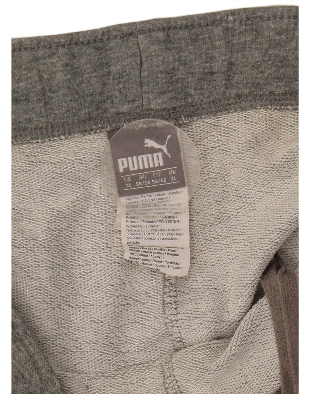 Puma Herre Sportshorts XL Grå Bomuld