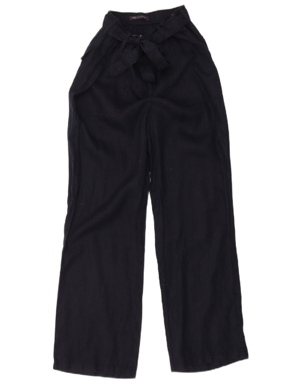 Marks & Spencer Damebukser med høj talje UK 14 Large W29 L30 Marineblå