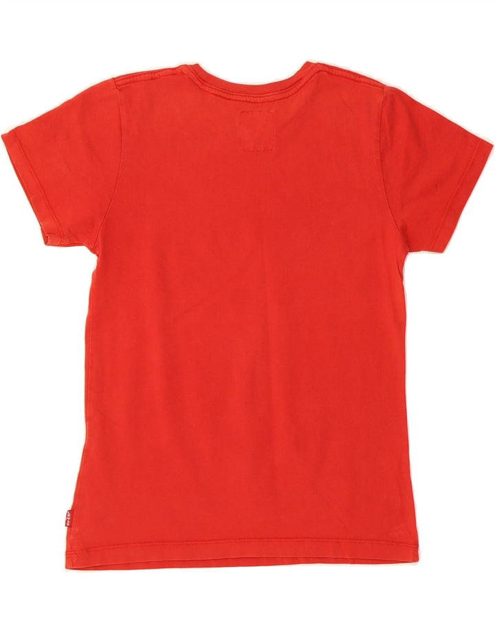 LEVI'S Boys Graphic T-Shirt Top 11-12 Years Red Vintage Levi's and Second-Hand Levi's from Messina Hembry 