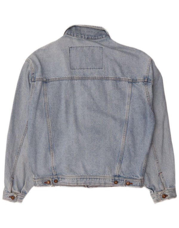 Lynlås Herre denimjakke UK 40 Large Blue