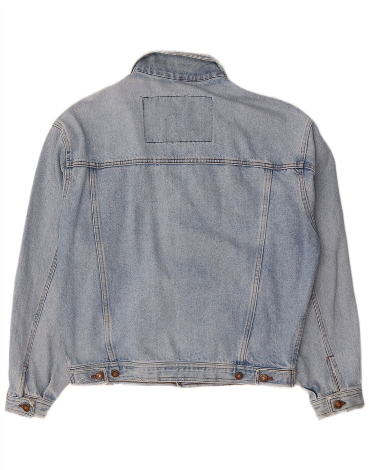 Lynlås Herre denimjakke UK 40 Large Blue