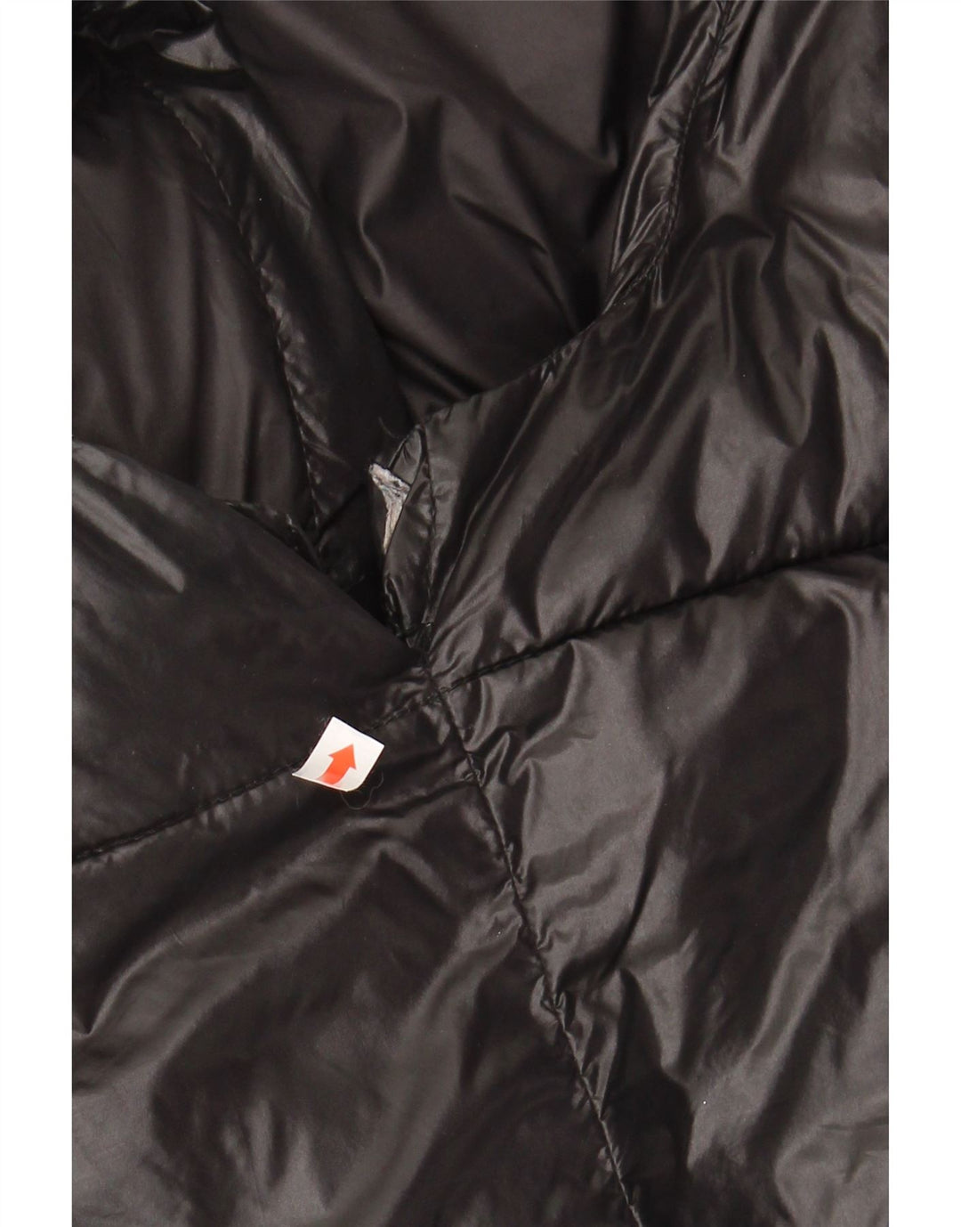 ZARA Womens Crop Padded Gilet UK 14 Medium Black Vintage Zara and Second-Hand Zara from Messina Hembry 